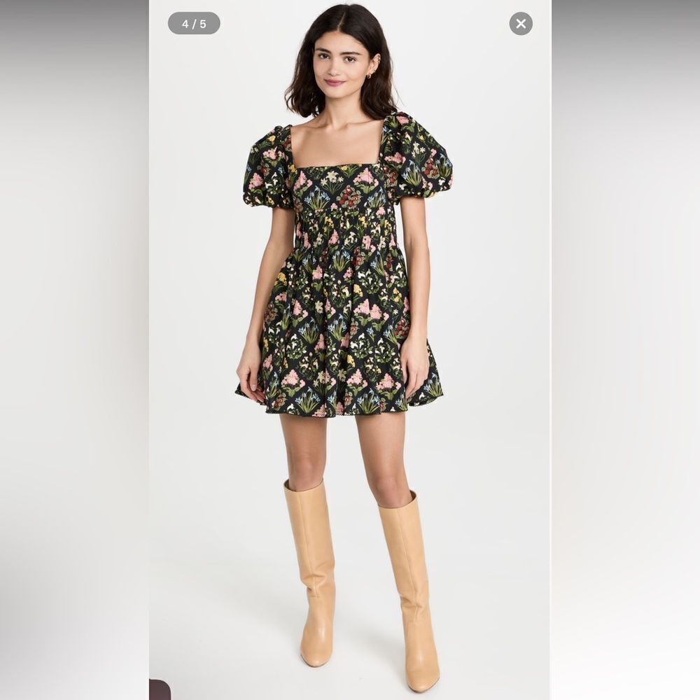 NEW Agua by Agua Bendita Caramelo Magdalena Noche Mini Dress Large - Picture 13 of 13